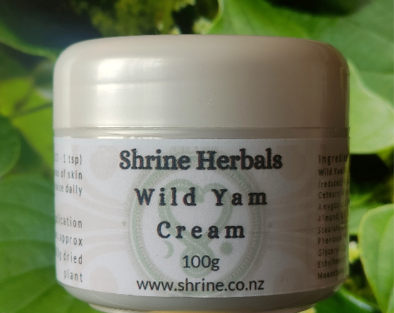 Shrine Herbals Wild Yam Cream. SKU-7001.